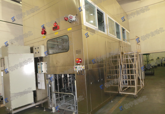 鐵路減震件類(lèi)超聲波清洗烘干機(jī)